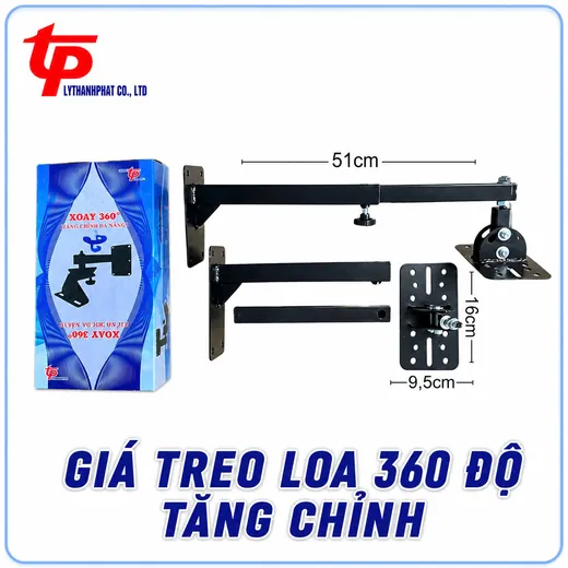 Giá Treo Loa 360 Độ Tăng Chỉnh