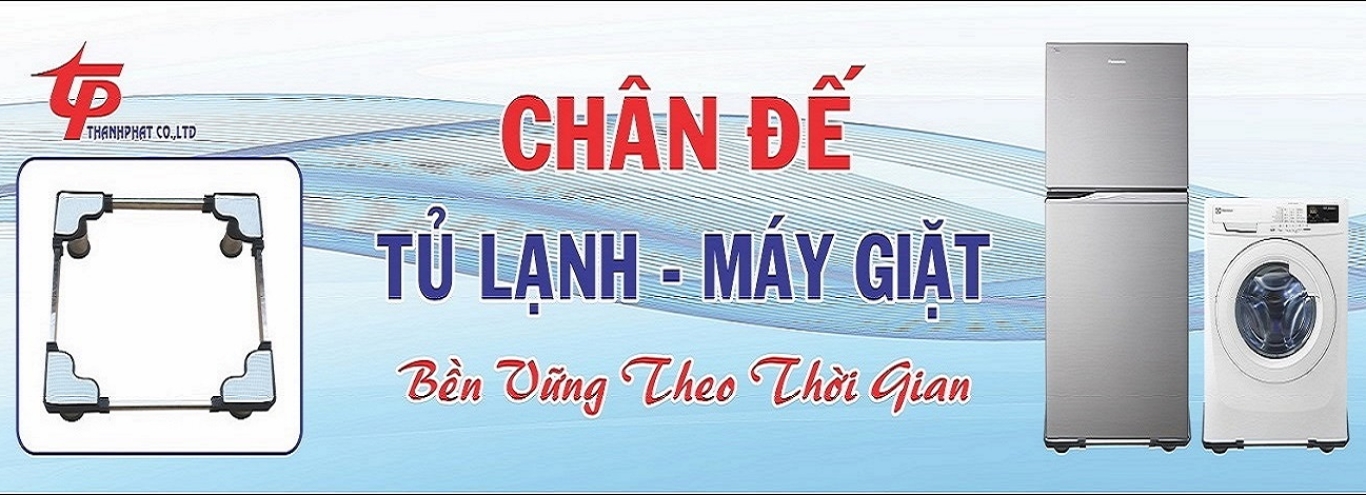 Chân đế tủ lạnh máy giặt xanh dương