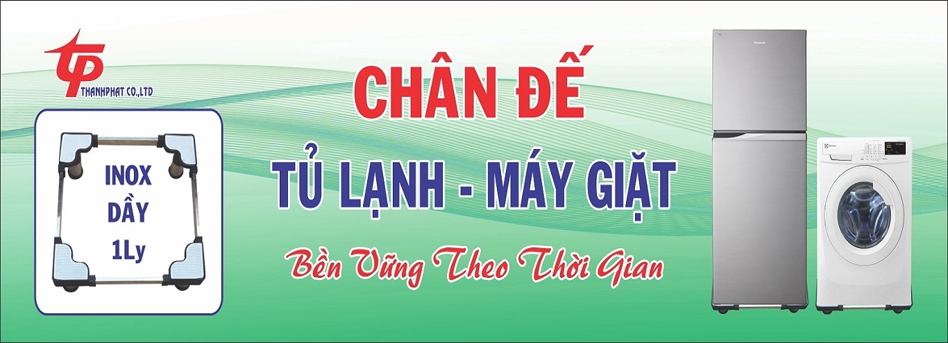 Chân đế tủ lạnh máy giặt