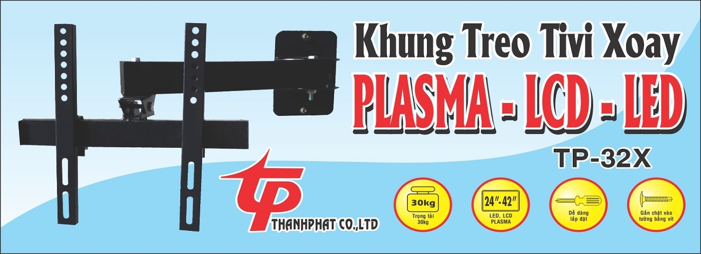 Khung treo tivi xoay TP-32X
